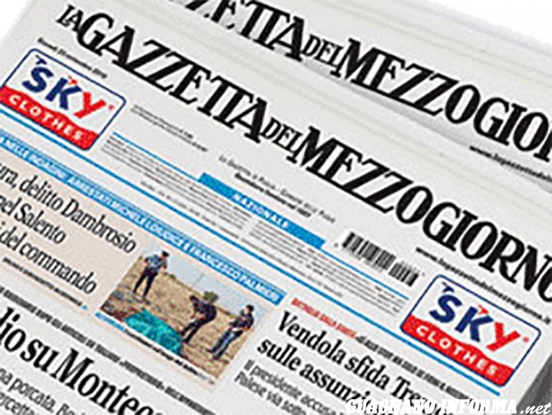 La solidariet del Cnog ai colleghi della Gazzetta del Mezzogiorno