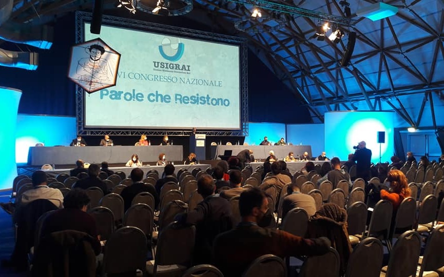 “CON USIGRAI PER UNA LEGGE CHE ALLONTANI LA PARTITOCRAZIA DALLA RAI”. GLI AUGURI DEL PRESIDENTE CARLO VERNA AL NUOVO SEGRETARIO MACHEDA.