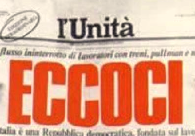 L’Unità: dichiarato il fallimento, probabile asta per la storica testata