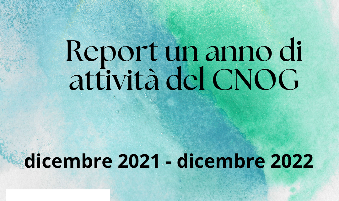 Un anno di attività del Consiglio nazionale: il report