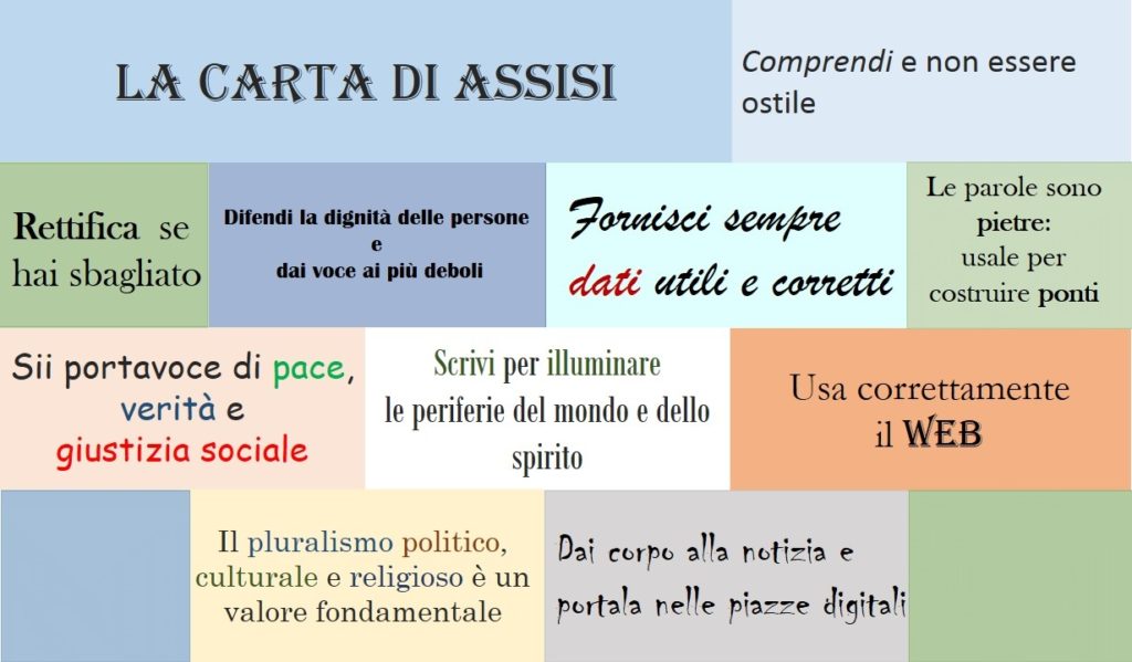 Ripartire dalla Carta di Assisi: un convegno di Articolo 21