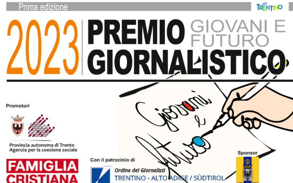 “Giovani e futuro”: prima edizione del premio giornalistico nazionale