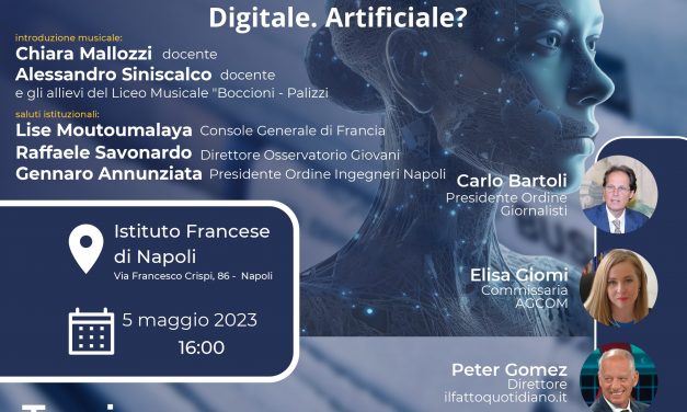 Giornalismo del futuro: digitale, artificiale? conferenza  a Napoli