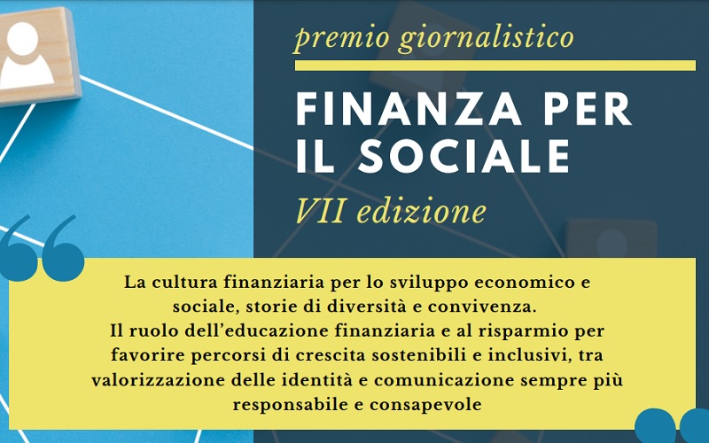 Premio ‘Finanza per il sociale’, prorogato il termine per partecipare