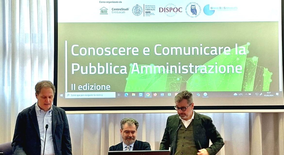 “Conoscere e comunicare la Pubblica Amministrazione”, giornata di studio sui nuovi scenari dell’informazione