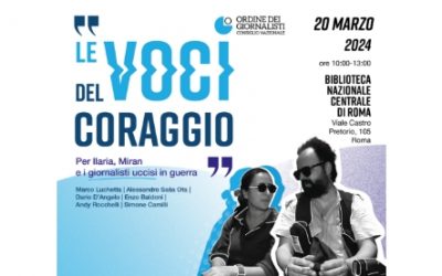 “Le voci del coraggio. Per Ilaria, Miran e i giornalisti uccisi in guerra”: l’evento nel trentennale