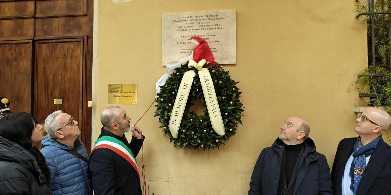 Bologna: una targa per ricordare Graziella Fava vittima di un attacco terroristico incendiario