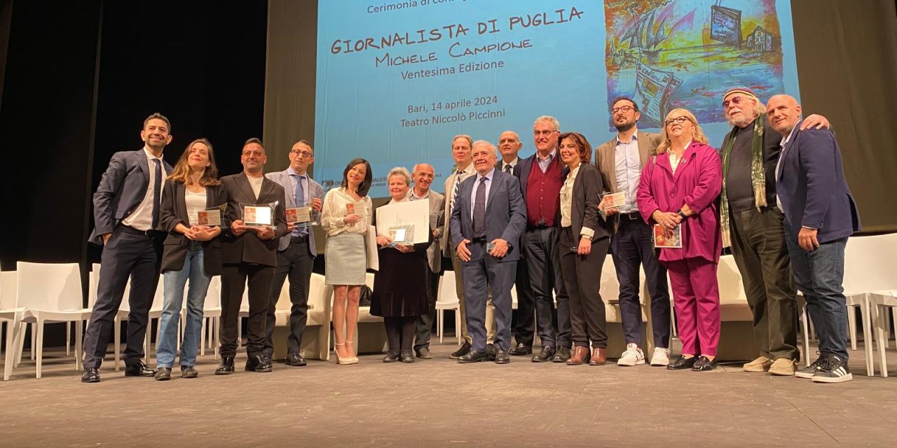 Premio Michele Campione: Bartoli a Bari, la deontologia alla base di un’informazione corretta