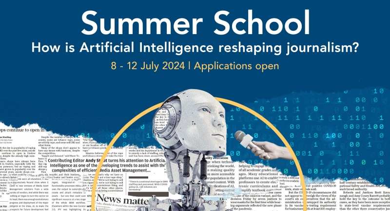 Summer school for journalists a Firenze: edizione 2024 dedicata all’Intelligenza Artificiale