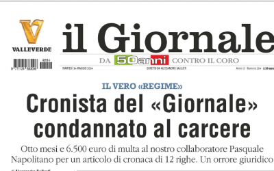 Diffamazione: inaccettabile la pena del carcere ai giornalisti in un Paese democratico