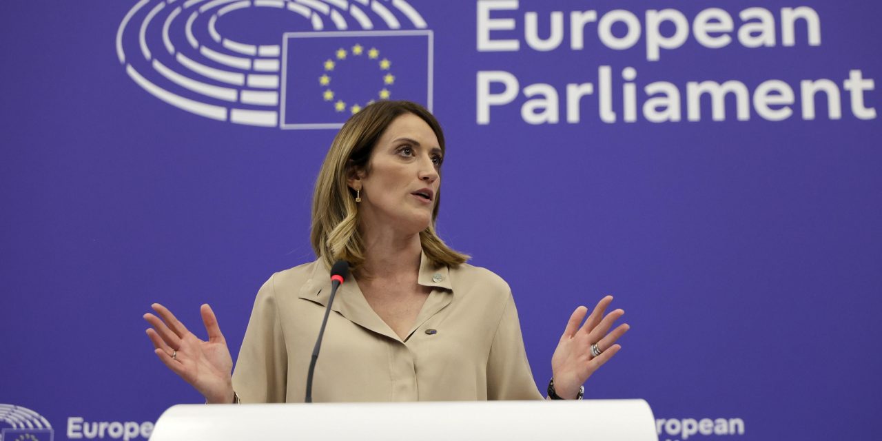 Parlamento Europeo: complimenti e buon lavoro alla presidente Roberta Metsola per la conferma