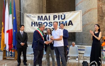 Anniversario Hiroshima a Roma: l’Ordine premiato nel corso della cerimonia al Pantheon