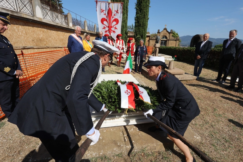 30 anni della morte di Giovanni Spadolini: cerimonia sulla tomba a Firenze