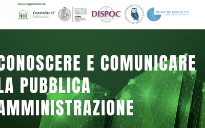 Conoscere e comunicare la Pubblica Amministrazione: al via la III edizione del corso di formazione