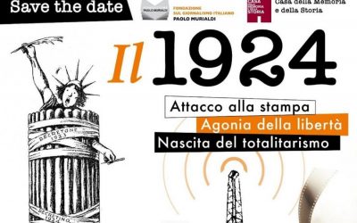 ‘Attacco alla stampa, agonia della libertà, nascita del totalitarismo’: il 1924 in mostra a Roma