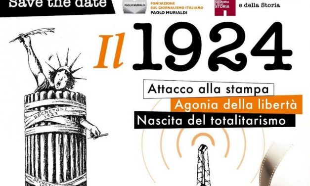 ‘Attacco alla stampa, agonia della libertà, nascita del totalitarismo’: il 1924 in mostra a Roma