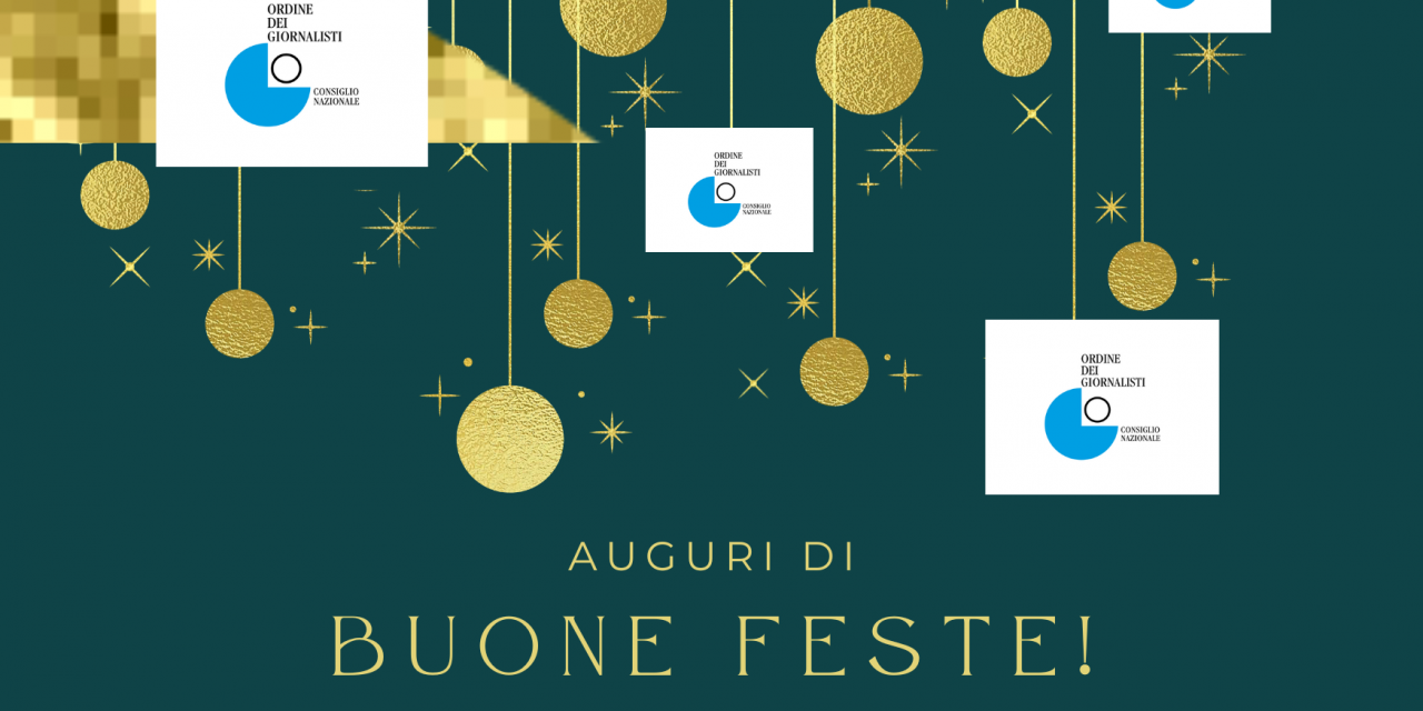 Gli uffici saranno chiusi per le festività dal 24 al 29 dicembre e dall’1 al 6 gennaio