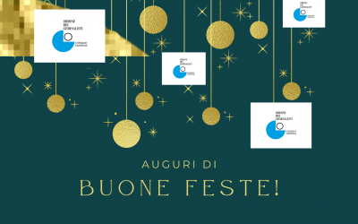 Gli uffici saranno chiusi per le festività dal 24 al 29 dicembre e dall’1 al 6 gennaio