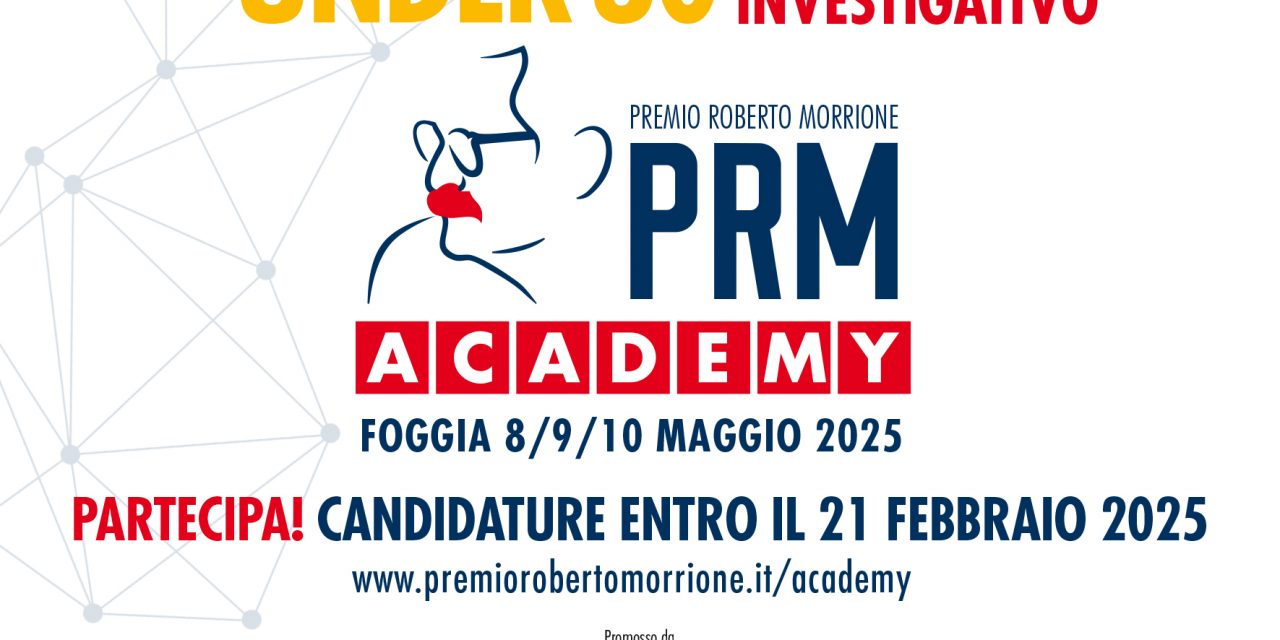 Giovani e giornalismo investigativo: torna la PRM ACADEMY, la scuola di formazione del Premio Morrione