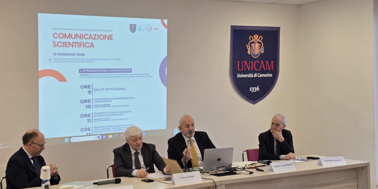 Università e Ordine insieme per un corso di qualificazione professionale in Comunicazione Scientifica